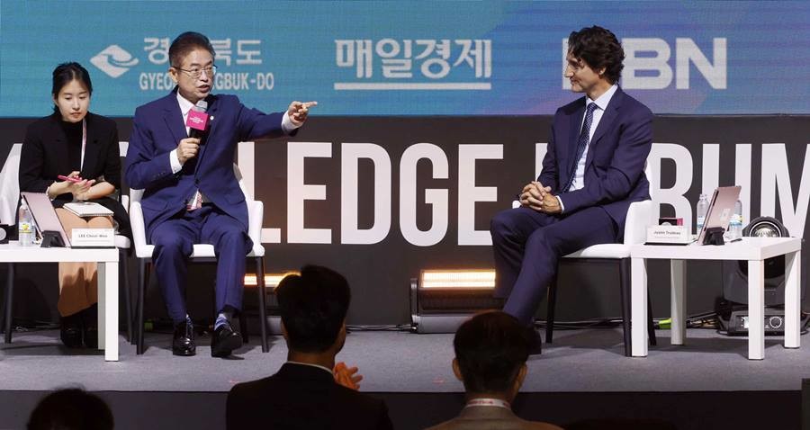 이철우 지사 세계지식포럼 대담/이하 경북도