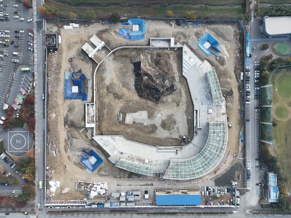 전주야구장 건립 전경 / 전주시