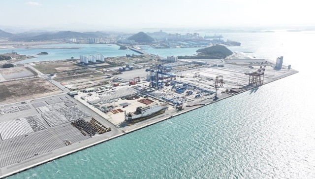 해양수산산업 국비 확보-목포신항 전경