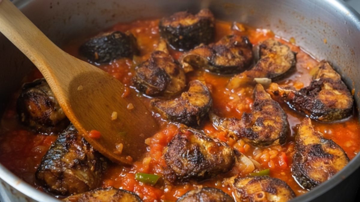 아프리카식으로 만든 고등어 요리 (기사 이해를 돕기 위해 AI로 제작된 이미지)