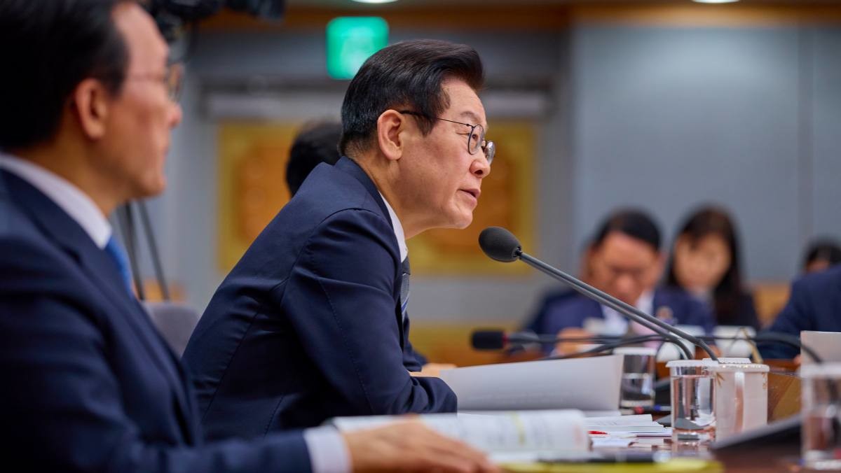 업무보고 발언하는 이재명 대통령 / 뉴스1