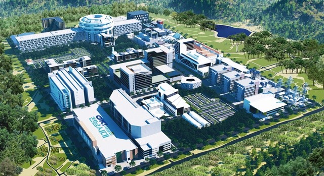 전남을 빛낸 올해의 시책-인공태양 연구시설 조감도