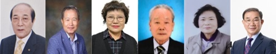 (왼쪽부터)대상 차준용, 본상 사회봉사분야 홍창식, 본상 선행효행 김향옥, 본상 지역사회개발분야 윤진기, 특별상 나복희, 특별상 조재곤.   / 대구시 제공