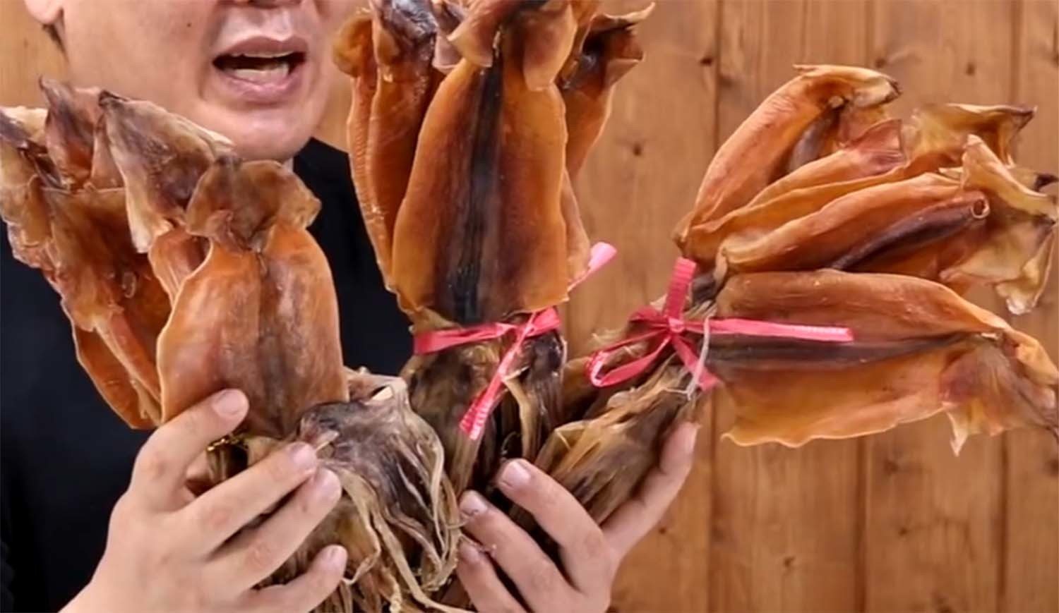 집에서 건조한 오징어. / '수부해TV' 유튜브 채널