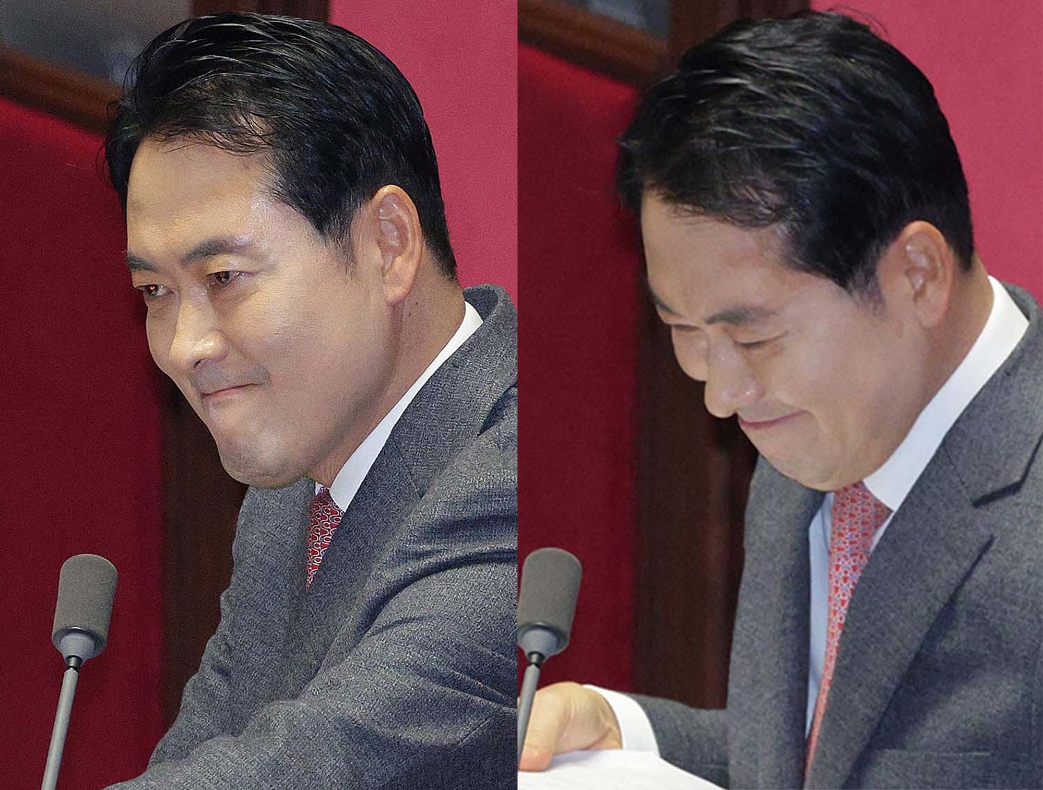 장동혁 국민의힘 대표가 22일 서울 여의도 국회에서 열린 제430회국회(임시회) 제2차 본회의에서 '12·3 윤석열 비상계엄 등에 대한 전담재판부 설치 및 제보자 보호 등에 관한 특별법안(대안)에 대한 수정안'에 대한 무제한 토론(필리버스터)을 하고 있다. / 뉴스1