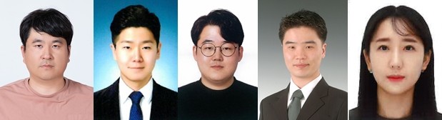 왼쪽부터 김형배, 강윤오, 권혁중, 김대희, 김아름 / 고창군