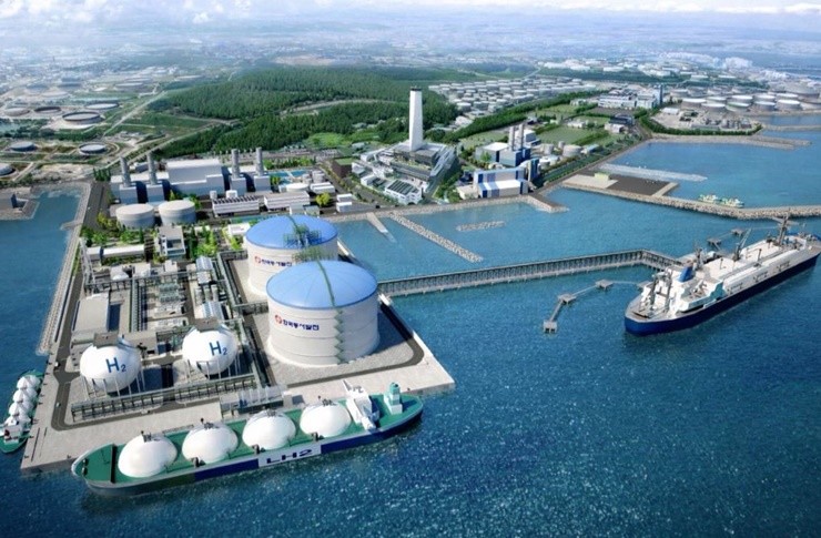 동서발전은 노후 울산 2·3복합발전설비를 대체할 ‘울산 그린1복합(가칭)’건설을 본격화하며, 울산을 청정수소발전의 핵심 거점으로 육성하기 위한 행보에 속도를 내고 있다.  / 사진제공=동서발전