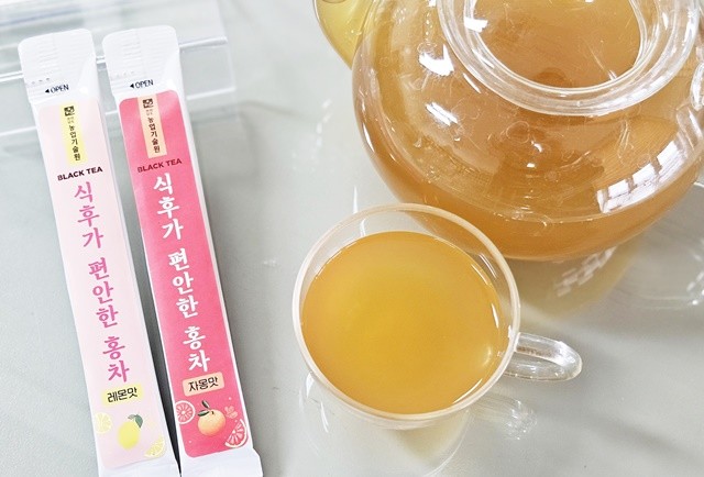 전남농기원 개발 '홍차 액상스틱'제품