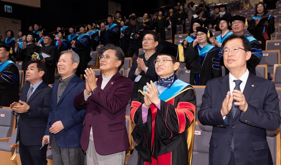 경북도민행복대학 명예학위 수여식/이하 경북도