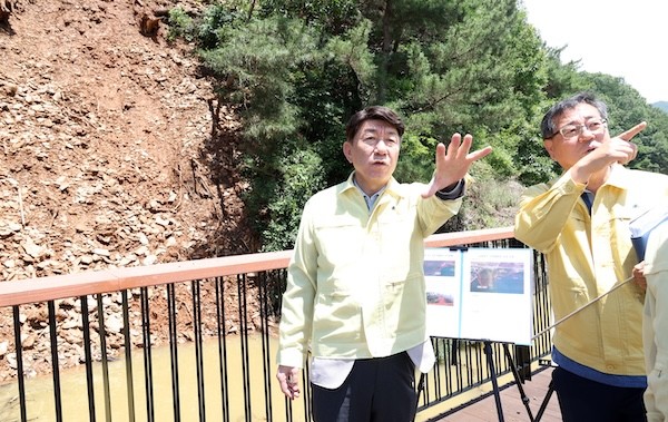 집중호우 현장점검 / 전주시