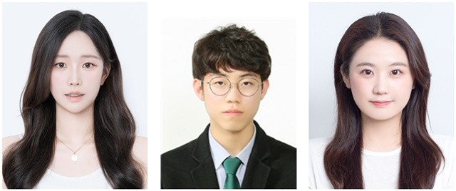 고수본·유민서·최혜지씨(왼쪽부터)