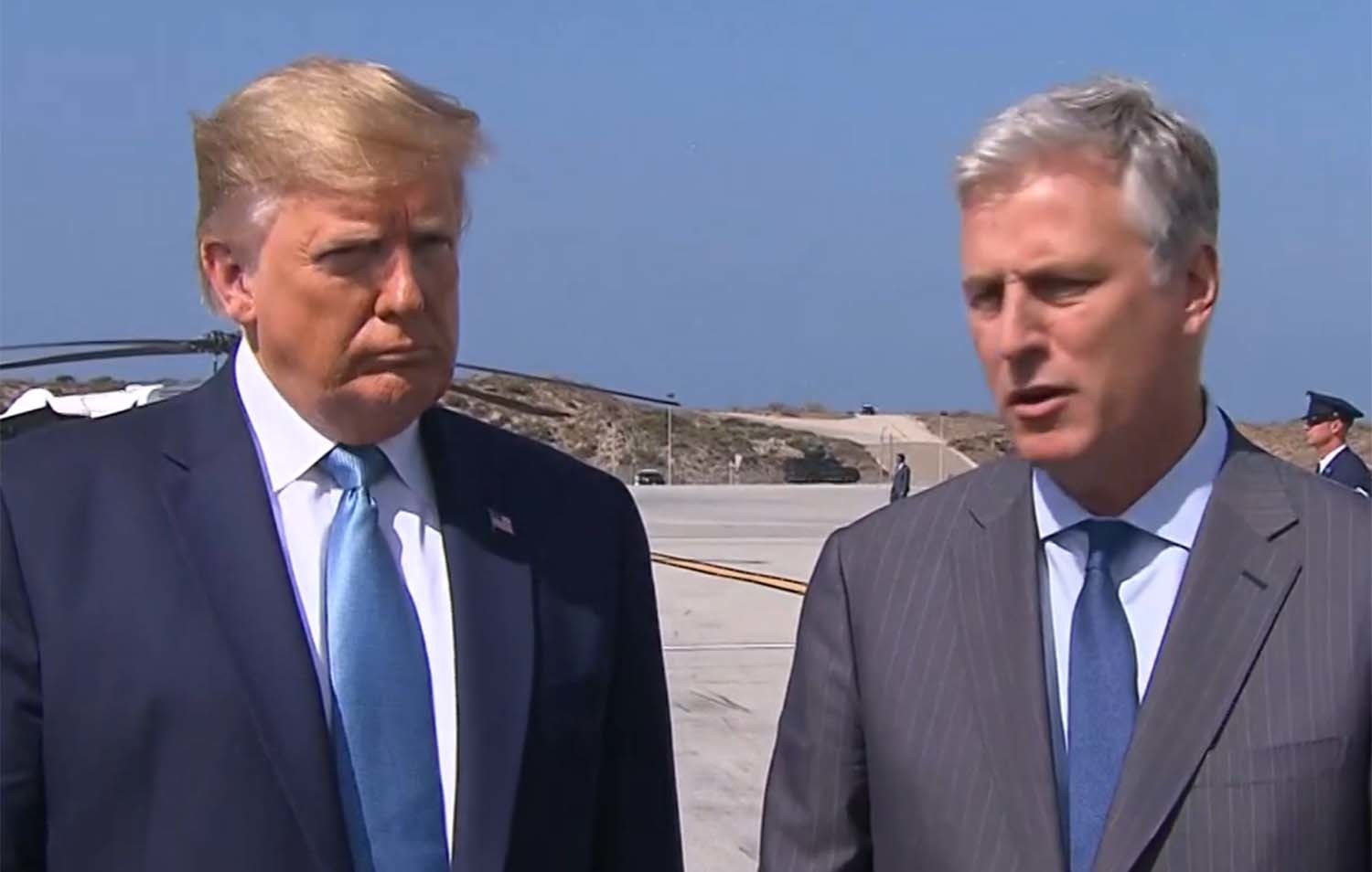 도널드 트럼프 미국 대통령 로버트 오브라이언 대통령 정보자문위원회 위원. / 'FRANCE 24 English' 유튜브 영상 캡처