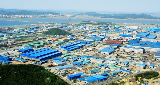산업인프라 강화- 대불산단 전경