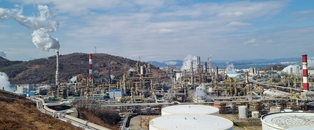 산업인프라 강화- 여수국가산단 전경