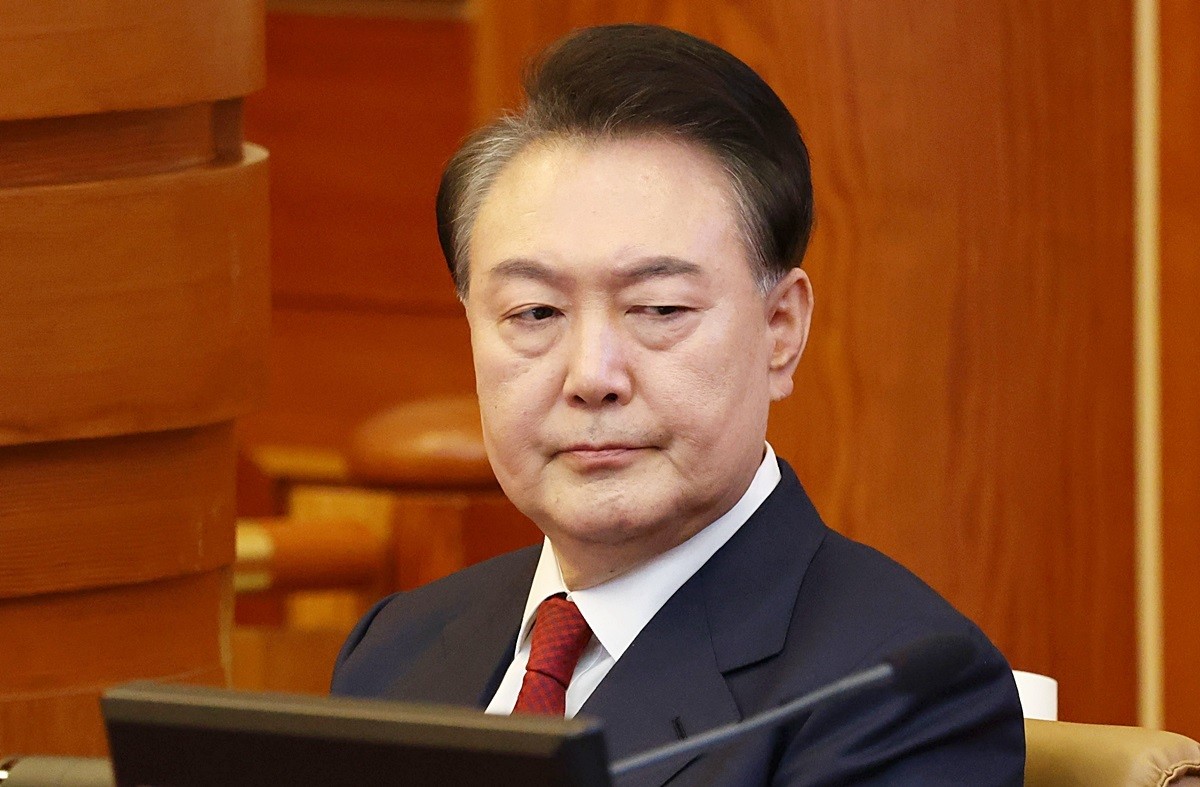 윤석열 전 대통령 자료 사진. 윤석열 전 대통령의 체포 방해 및 국무위원 계엄 심의·의결권 침해 등 혐의 사건의 변론을 마무리하는 결심공판이 26일 열린다. 조은석 내란 특별검사팀은 이런 혐의로 윤 전 대통령을 기소했다. 이는 윤석열 전 대통령 4개의 내란 재판 가운데 처음으로 변론이 종결되는 사건이다. / 연합뉴스