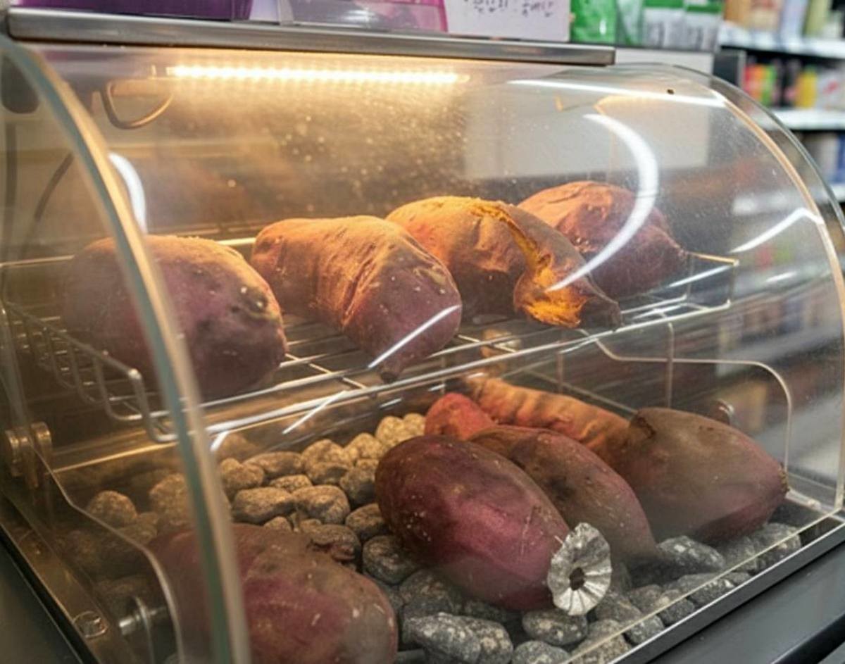 편의점 군고구마. 기사 내용을 바탕으로 제작한 자료사진.