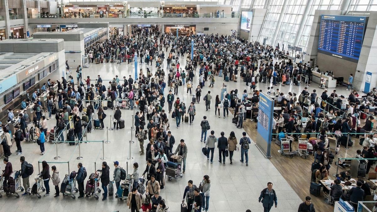 기사를 바탕으로 AI가 생성한 공항 자료사진.