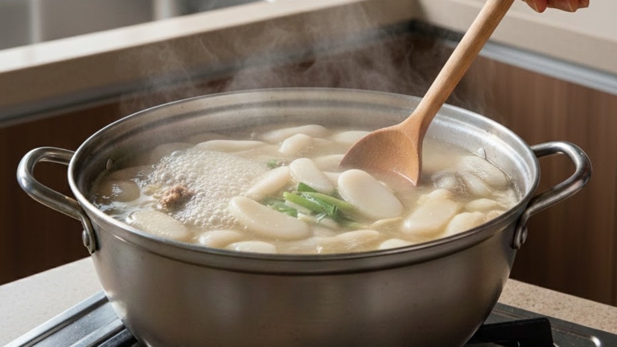 떡국 자료사진. 기사 내용을 바탕으로 AI가 생성한 자료사진.