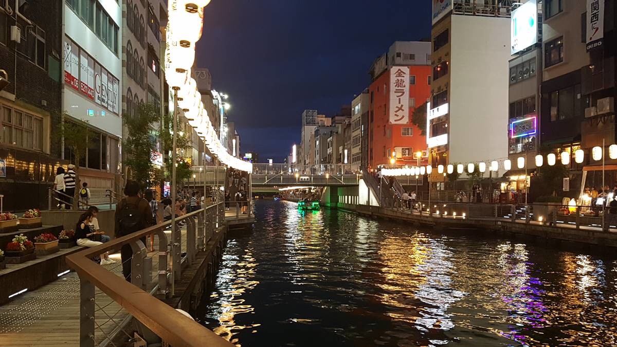 오사카 도톤보리강 / 연합뉴스