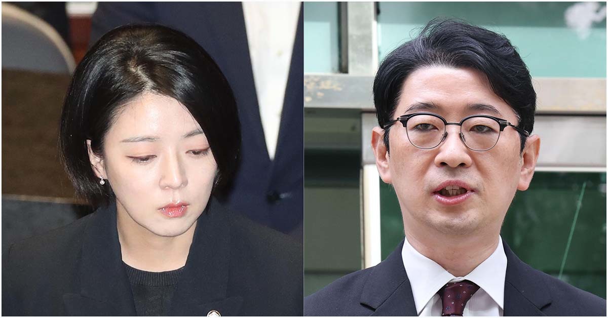 국민의힘의 배현진(왼쪽) 의원과 주진우 의원. / 뉴스1