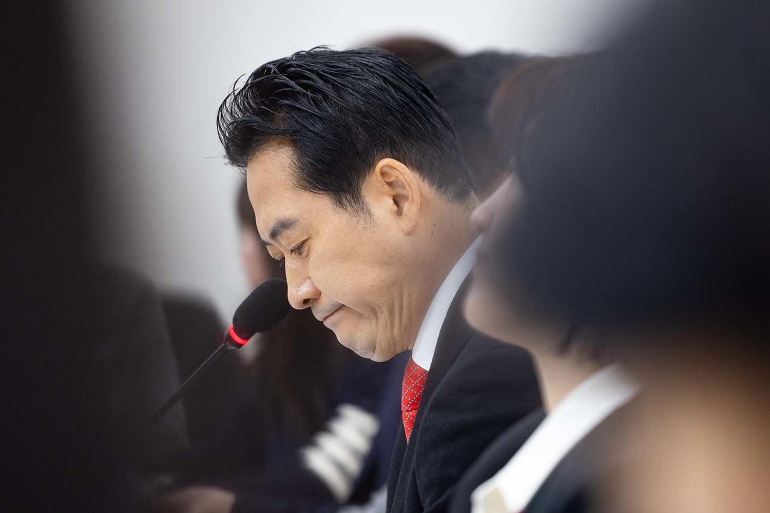 장동혁 국민의힘 대표가 28일 서울 여의도 국회에서 열린 현안 기자간담회에서 모두 발언을 하고 있다. / 뉴스1