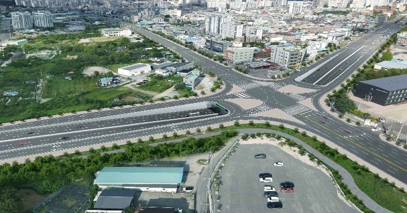 구암교차로(현 유성생명고삼거리) 입체화 조감도. / 사진=대전시