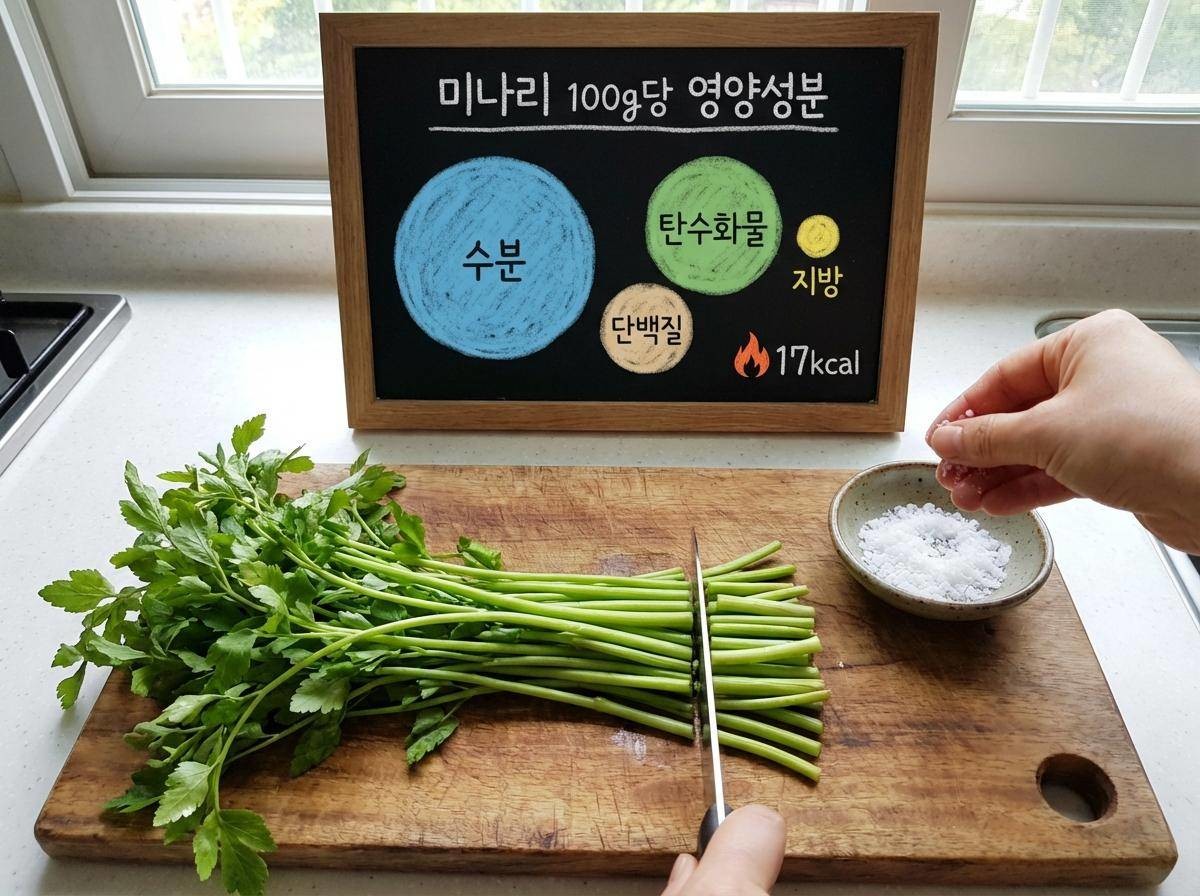 '미나리의 매력은?' 기사 내용을 바탕으로 제작한 자료사진.