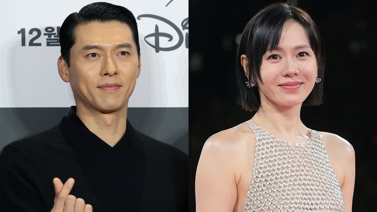 배우 현빈(왼)과 손예진(오) 부부의 모습. / 뉴스1