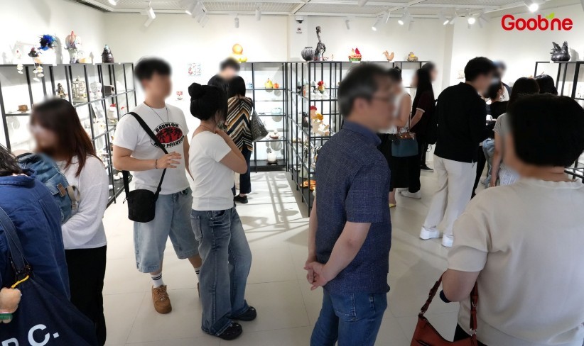 브랜드 공간 ‘굽네 플레이타운’, 청년 예술가 데뷔 출발점으로 부상. / 굽네치킨 제공