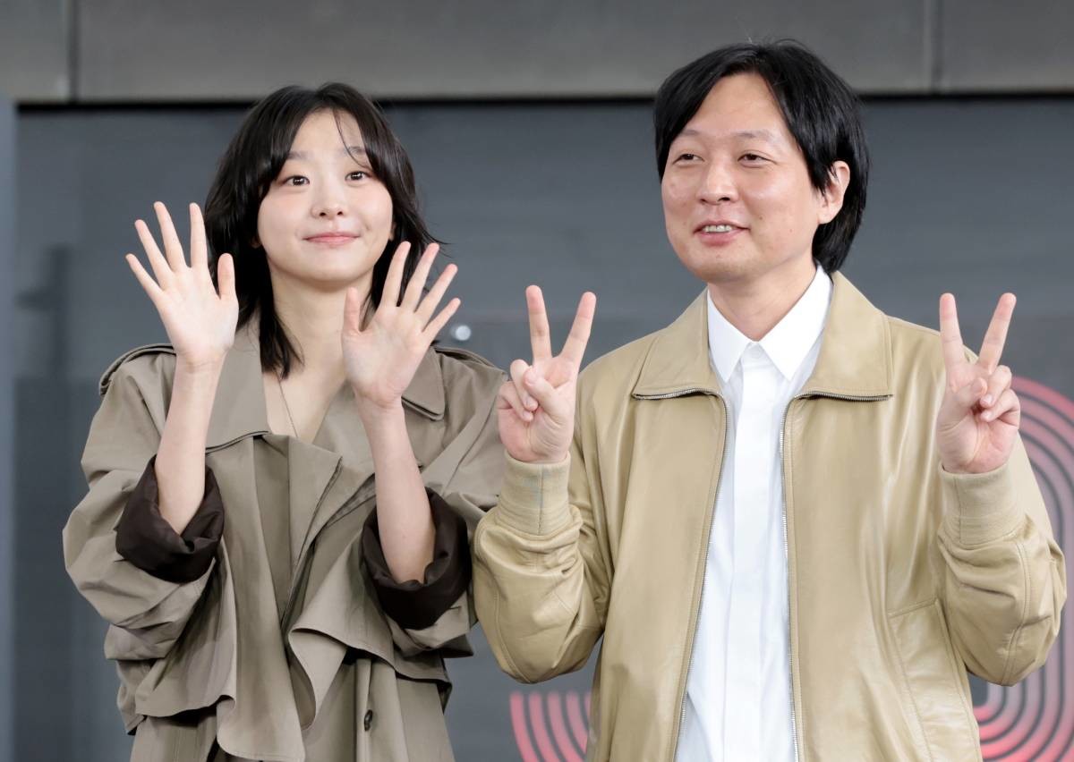 김다미와 김병우 감독. / 뉴스1