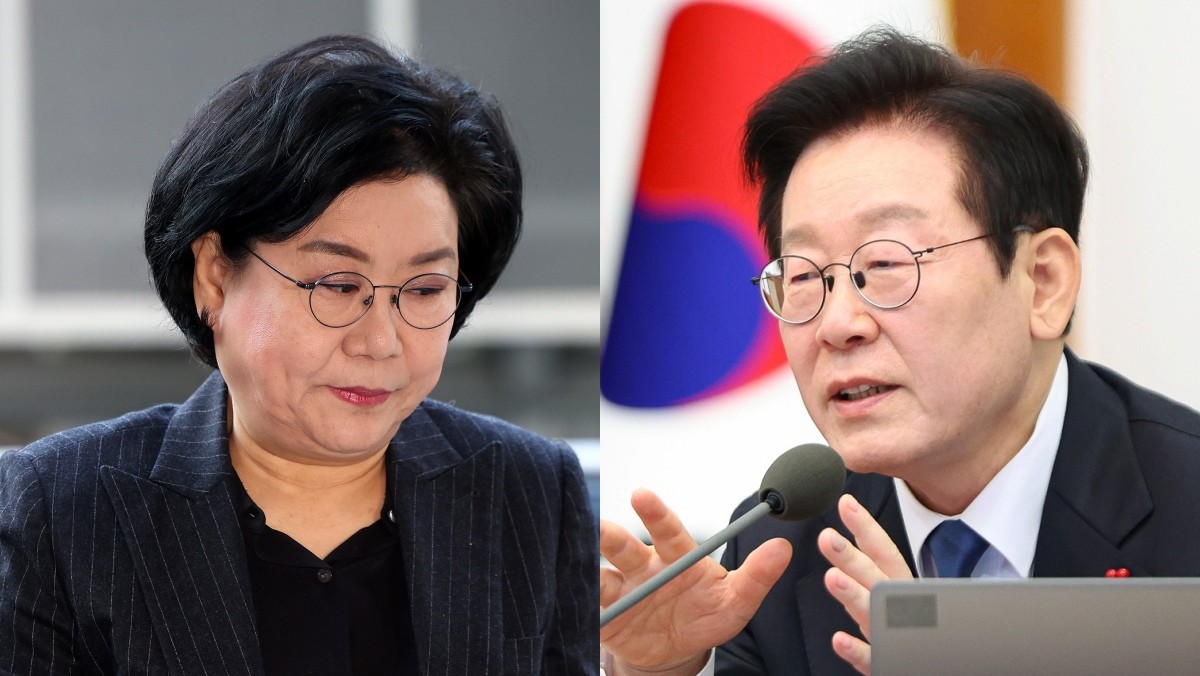 이혜훈 기획예산처 장관 후보자, 이재명 대통령 / 뉴스1