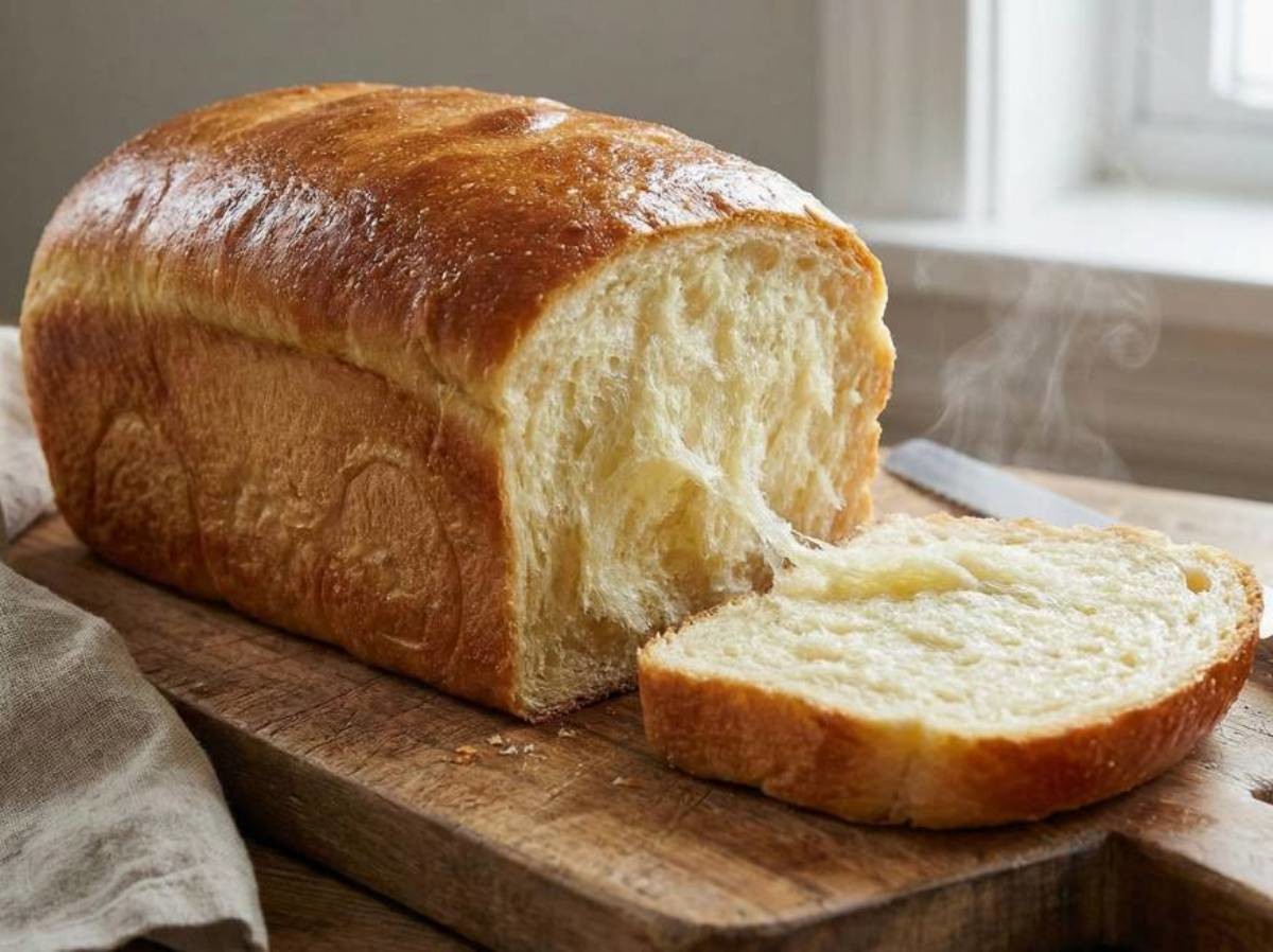 '집에서 간편하게 만들어보는 촉촉한 탕종식빵?!' 기사 내용을 바탕으로 제작한 자료사진.