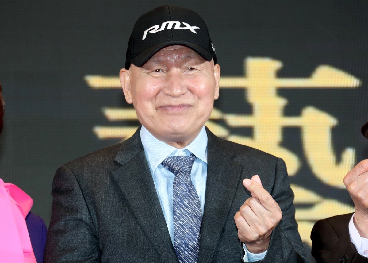 지난 2022년 혈액암 투병 당시 안성기 / 뉴스1