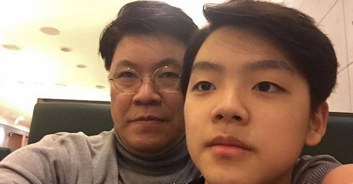 장제원 전 의원(왼쪽)과 아들 노엘. / 페이스북