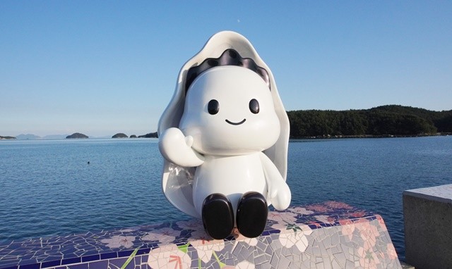 고흥굴 마스코트 꾸울이