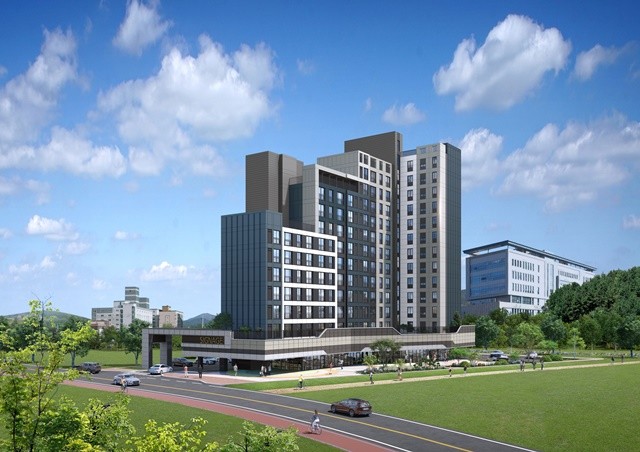 만원주택 조감도-고흥