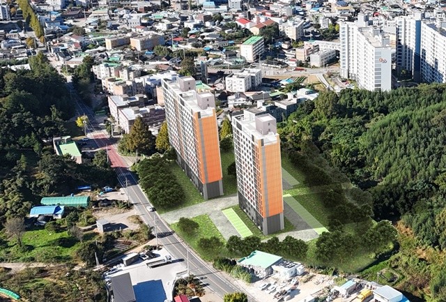 만원주택 조감도