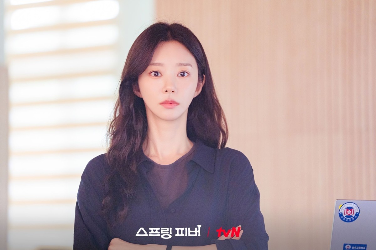 '스프링 피버'에서 윤봄 역을 맡은 이주빈 / tvN