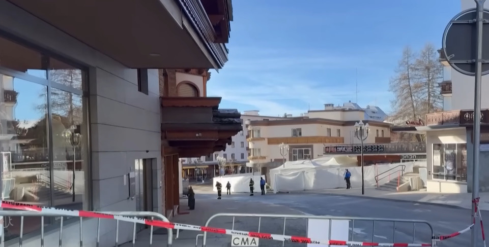 화재 참사가 발생한 스위스 휴양지의 대형 술집 / SBS 뉴스