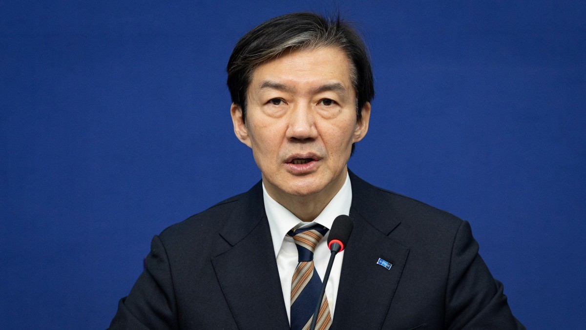 조국 조국혁신당 대표가 지난달 31일 서울 여의도 국회에서 열린 '끝가지 간다' 특별위원회 회의에서 모두 발언을 하고 있다. / 뉴스1