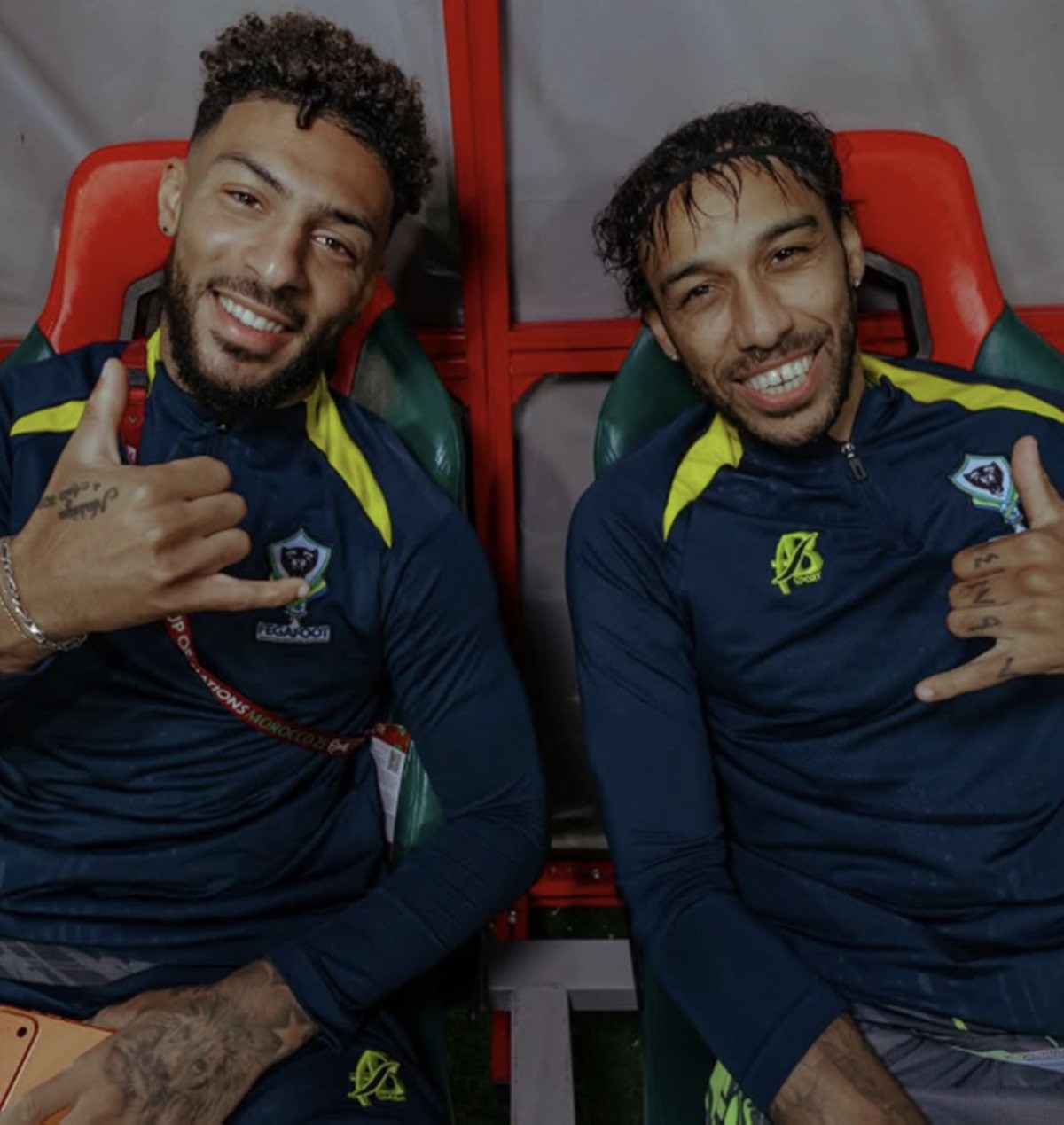 왼쪽부터 드니 부앙가, 피에르 에메릭 오바메양 / 부앙가 인스타그램