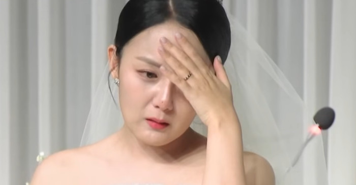 결혼식 하던 때의 강은비 / TV조선 '조선의 사랑꾼'