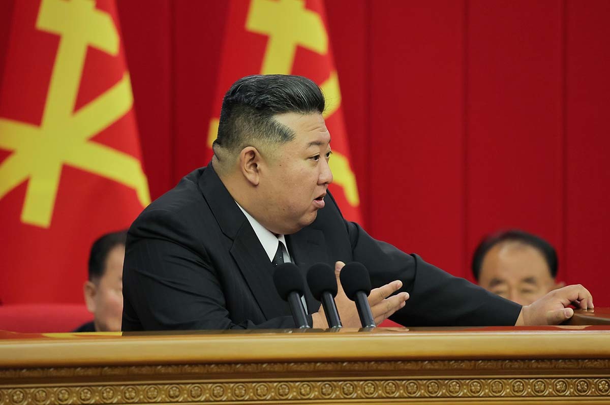 김정은 북한 국무위원장=노동신문(뉴스1)