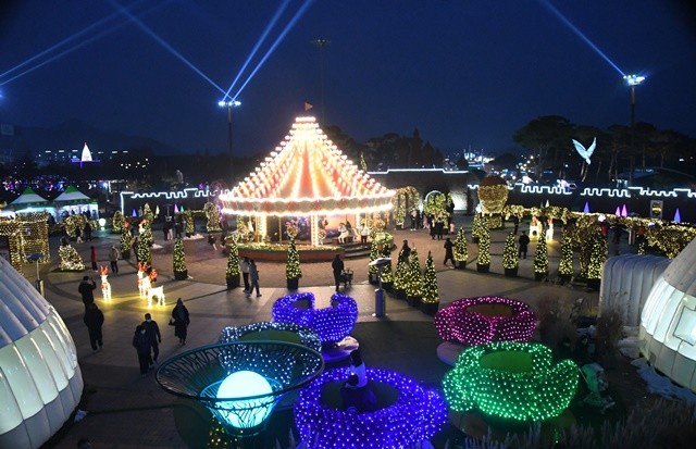 함평겨울빛축제장 전경