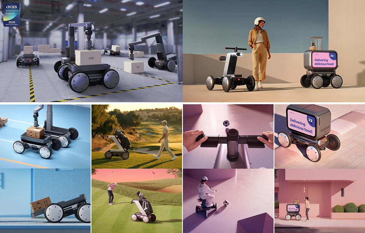 현대 모베드의 활용 예시. / 현대자동차