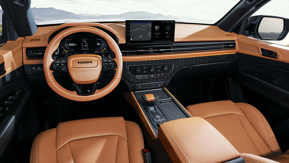 무쏘의 실내. / 권혁재 PD