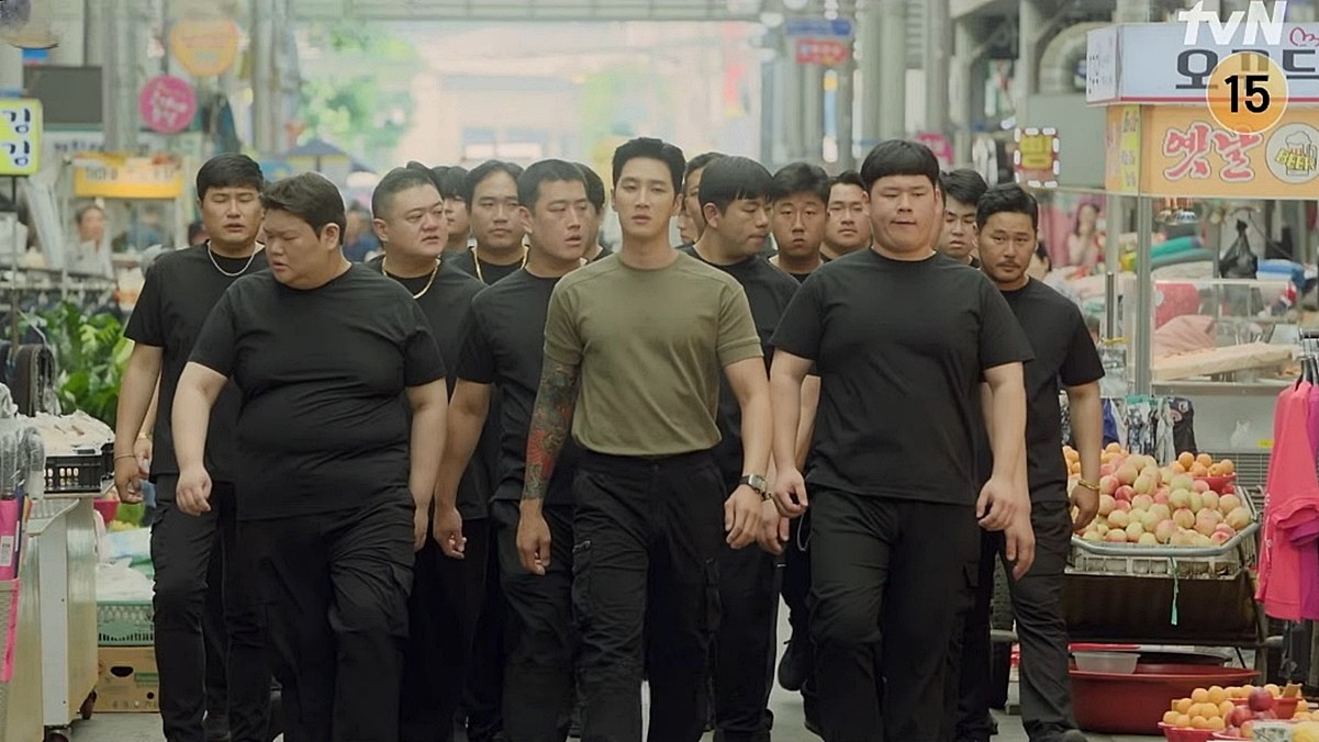 드라마 '스프링 피버' 속 한 장면 / tvN