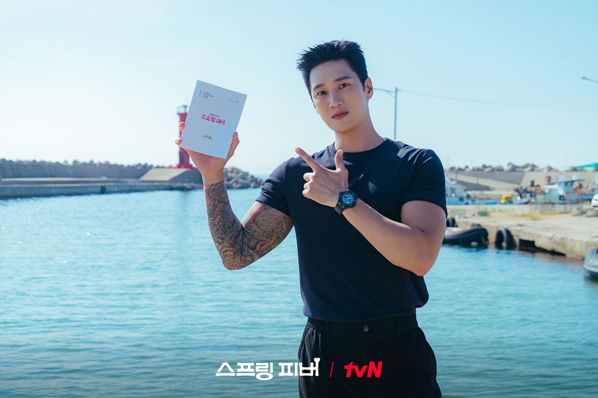 '스프링 피버' 주연 배우 안보현 / tvN