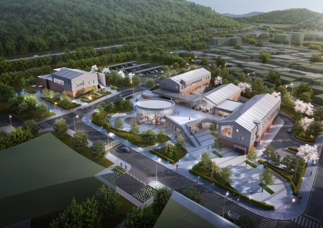 유기농산업 복합센터 조감도 / 순창군