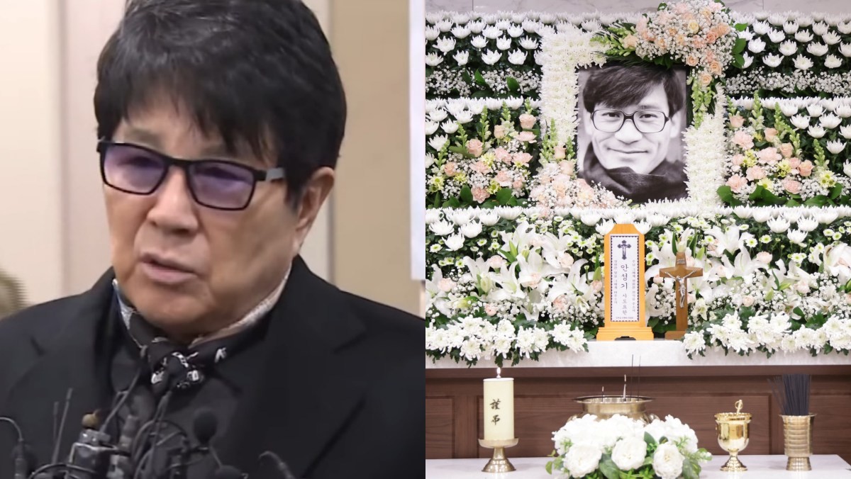 故안성기 빈소 찾은 조용필, 故안성기 빈소 현장 / 유튜브 '연합뉴스TV', 뉴스1